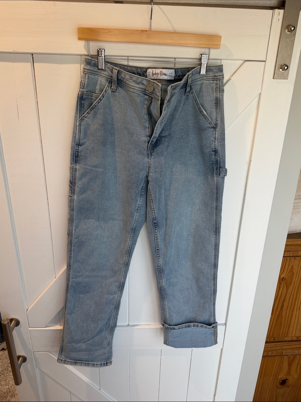 Free People Light Blue Boyfriend Jeans
